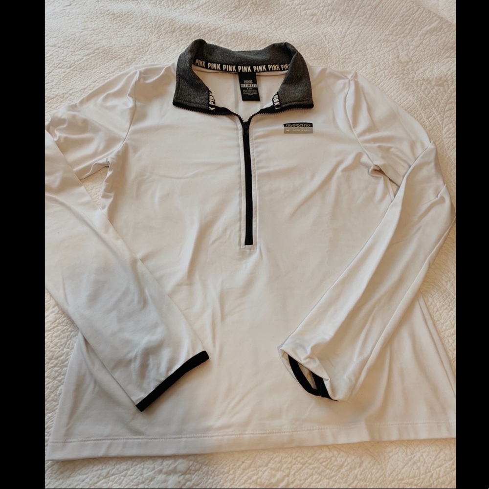 Pink/VS running half zip
